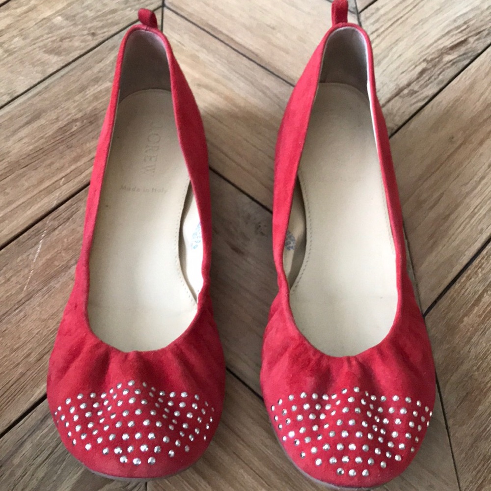 J.Crew CeCe Studded Ballet Flats